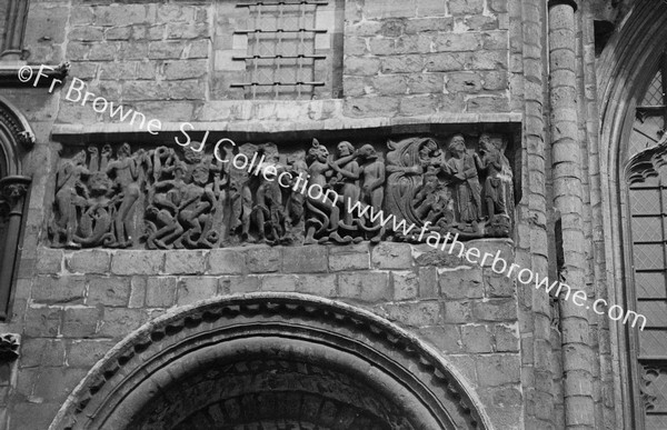 LINCOLN CATHEDRAL CARVED PANELS OF W.FRONT N.SIDE